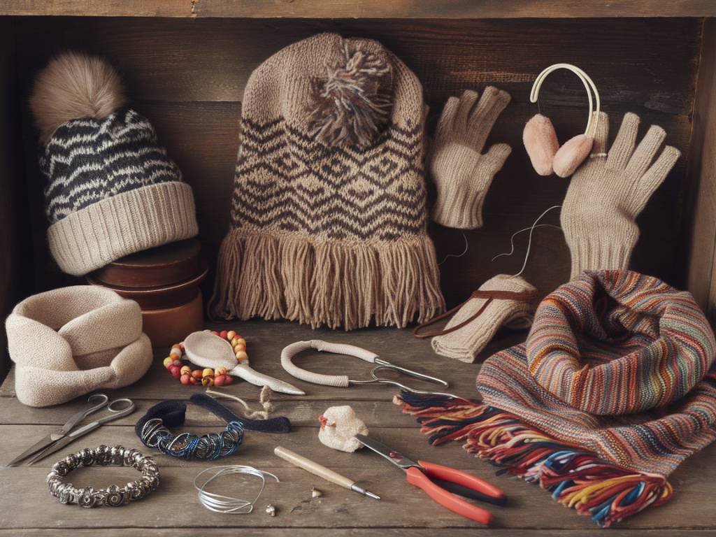 “10 idées d’accessoires DIY à créer pour un look unique cet hiver”