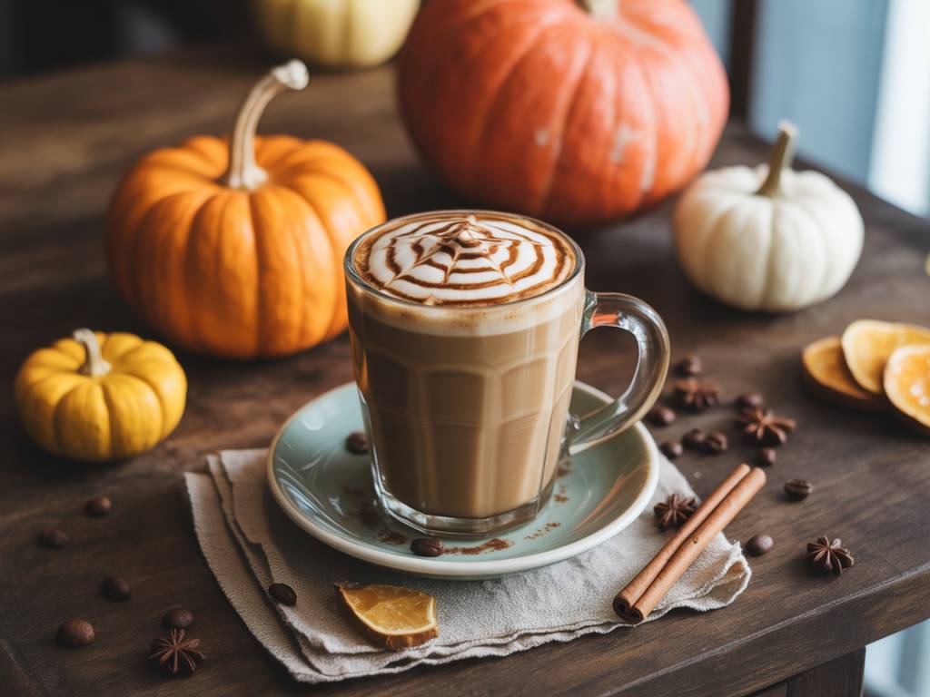 Pumpkin spice latte sans café : la boisson cocooning de l’automne