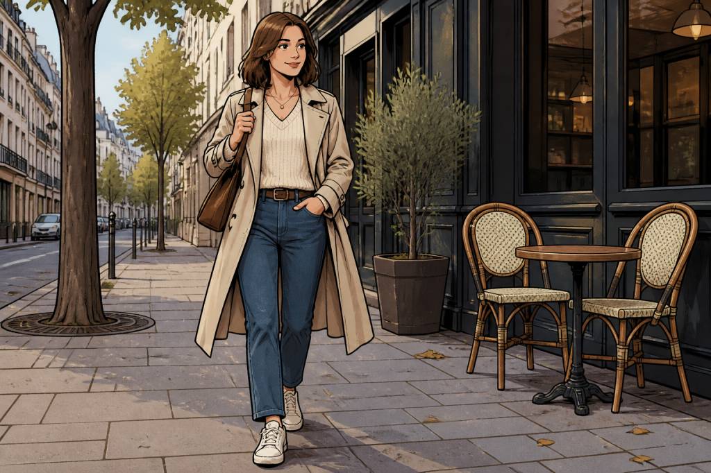 Comment s&rsquo;habiller quand il fait 15 degrés femme : idées de tenues tendance