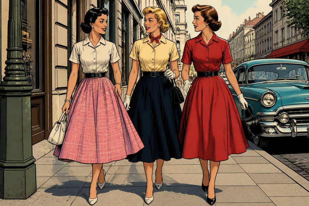 1950 outfit : idées de tenue vintage pour femme