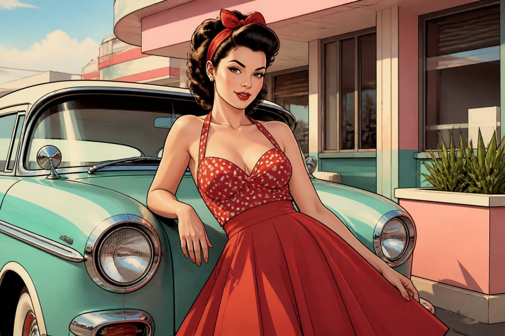 1950 outfits : idées de looks rétro et féminins pour un style pin-up