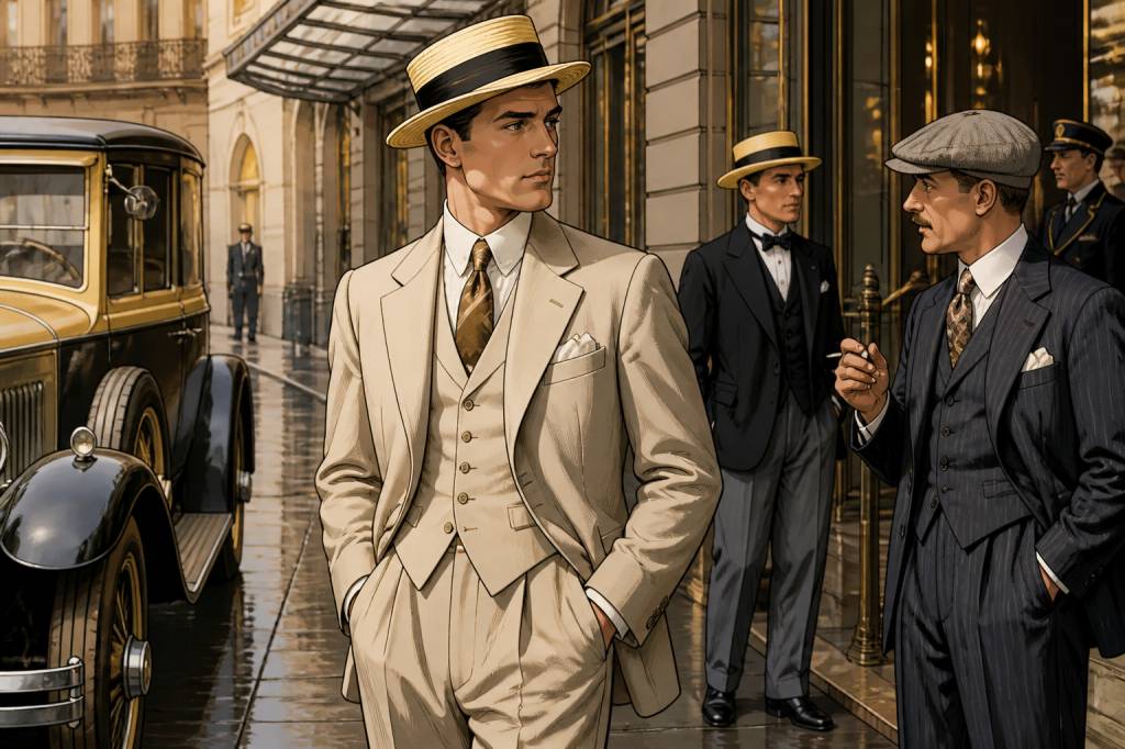 1920 fashion male : comment adopter le style masculin des années folles