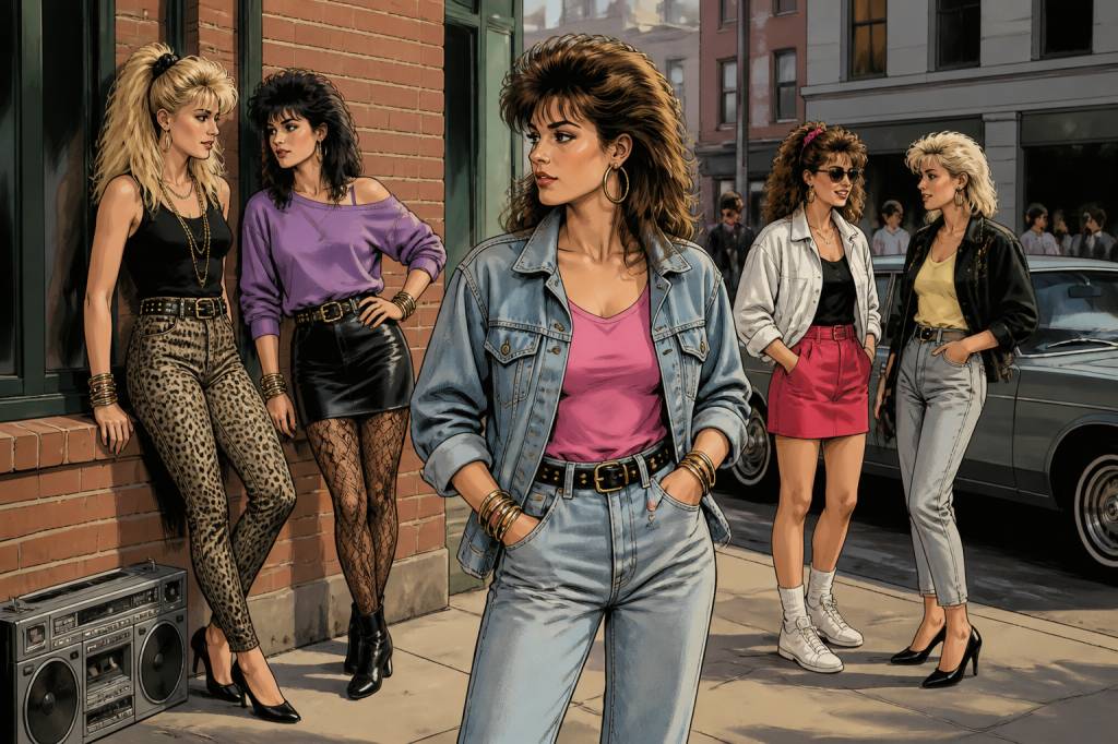 1980 outfits : idées de looks inspirés des années 80