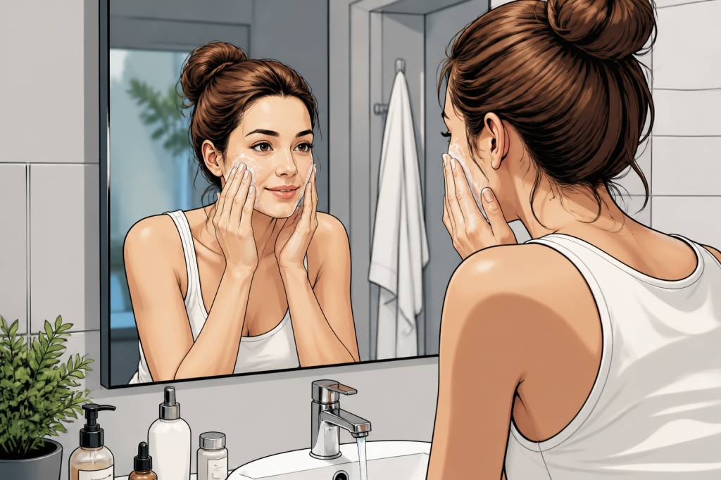 Graine de lin visage avant après : les résultats sur la peau