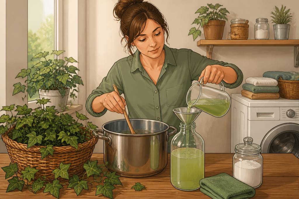 Lessive au lierre : la recette naturelle et économique à faire soi-même