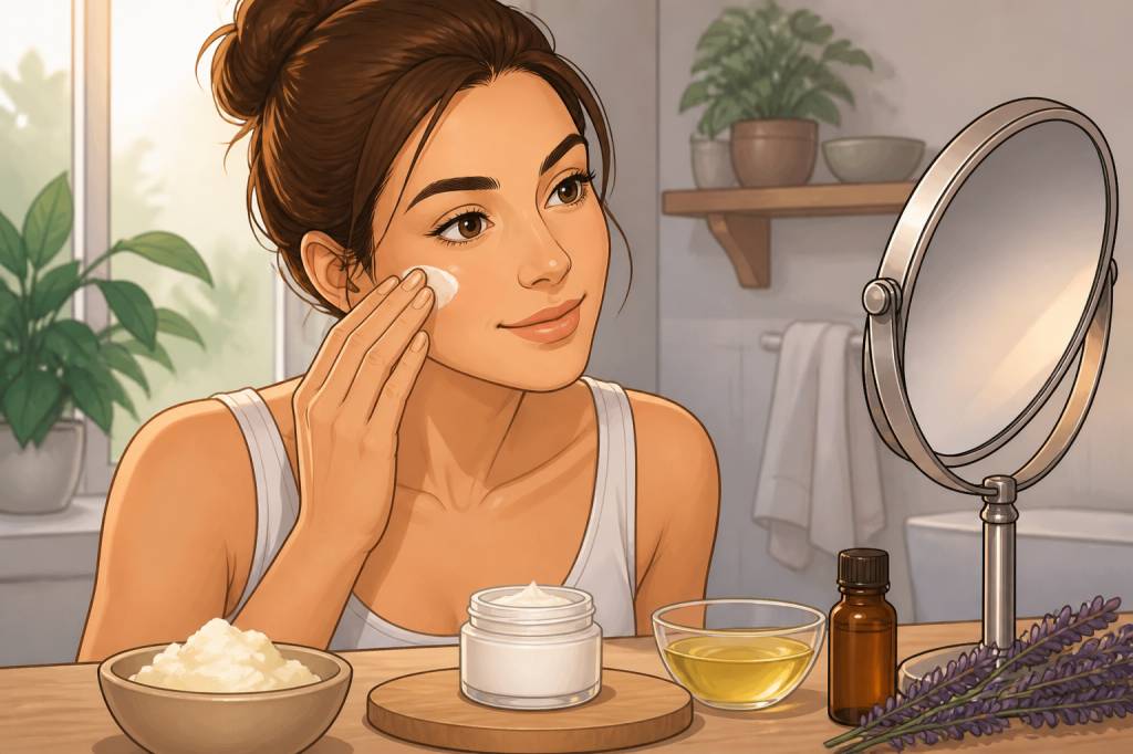 Recette crème visage maison facile pour une peau douce et hydratée