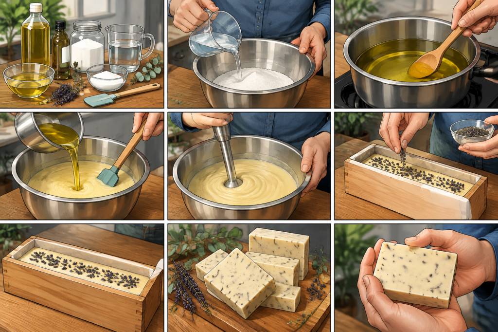 Recette savon saponifié à froid : créez votre savon naturel maison