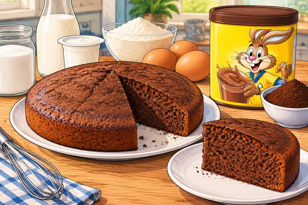 Gâteau au yaourt Nesquik : la recette moelleuse et facile