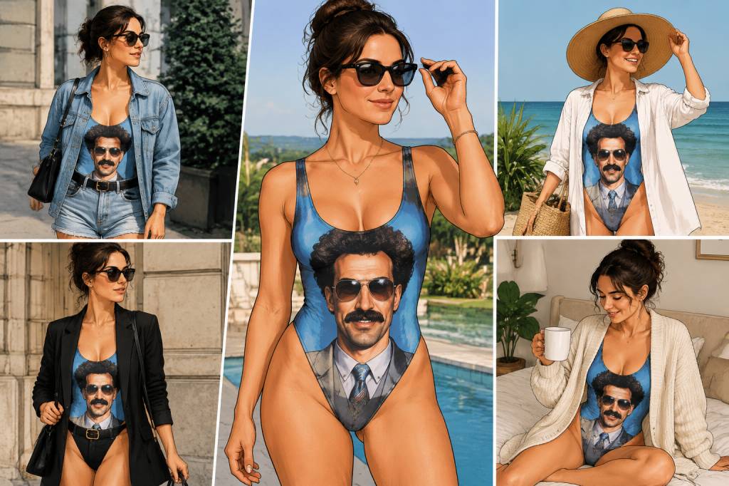 Comment porter un maillot Borat femme avec style ?